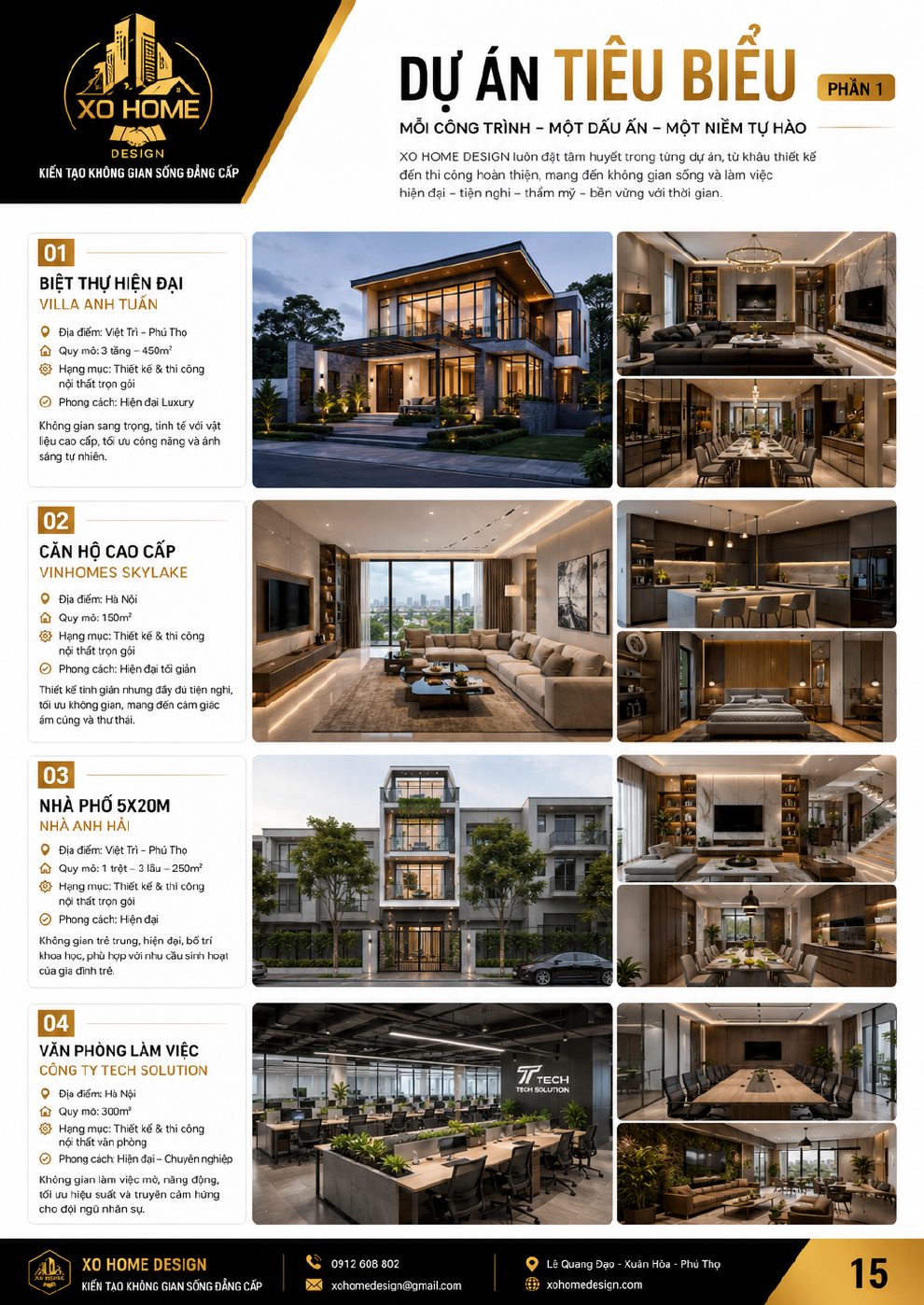 Dự án tiêu biểu phần 1